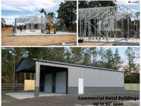 Commercial Grade Metal Buildings (32'-60' Wide and up to 20' Legs)