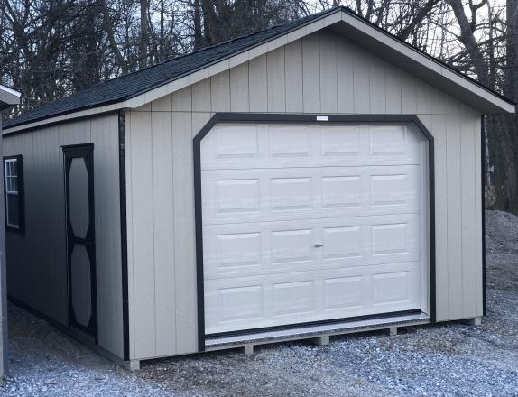 14x24 One car garage Et-17805