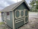 8x12 King Coop with Nesting Area and Exterior Run