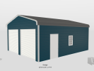 Metal Garage - TOL Premium Series - Sizes up to 24x36